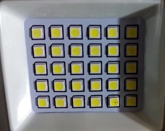 50W Fin type LED flood light